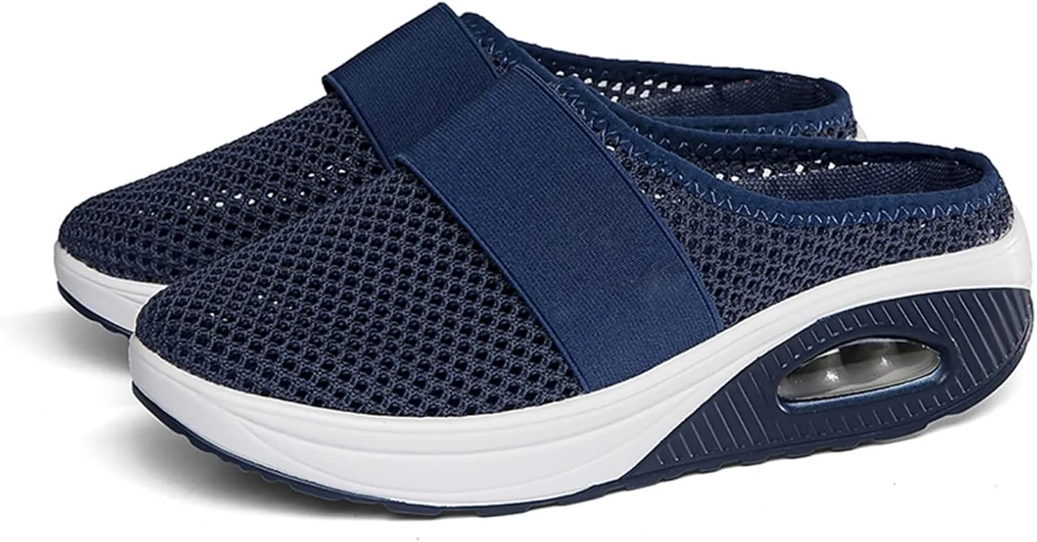 2022 Air Cushion Slip-On Walking Shoes Orthopedic Diabetic Walking Shoes, Air Cushion Shoes for Women, Mesh Orthopedic Diabetic Walking Shoes
