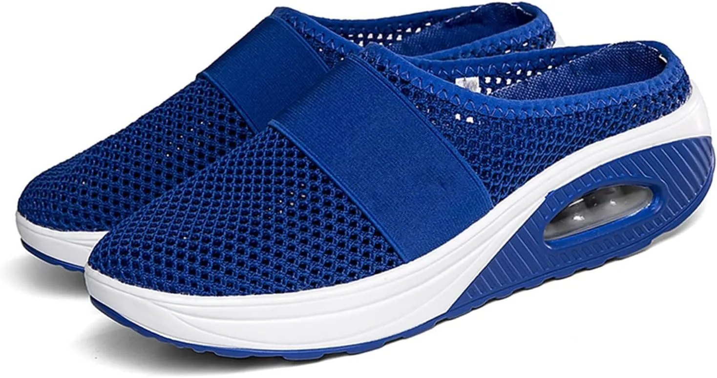 2022 Air Cushion Slip-On Walking Shoes Orthopedic Diabetic Walking Shoes, Air Cushion Shoes for Women, Mesh Orthopedic Diabetic Walking Shoes