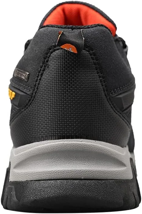 ailishabroy Men's Outdoor Hiking Shoes Lightweight Non Slip Outdoor Breathable Low Top Ankle Boots Hike Trekking Trails Camping Work Shoe