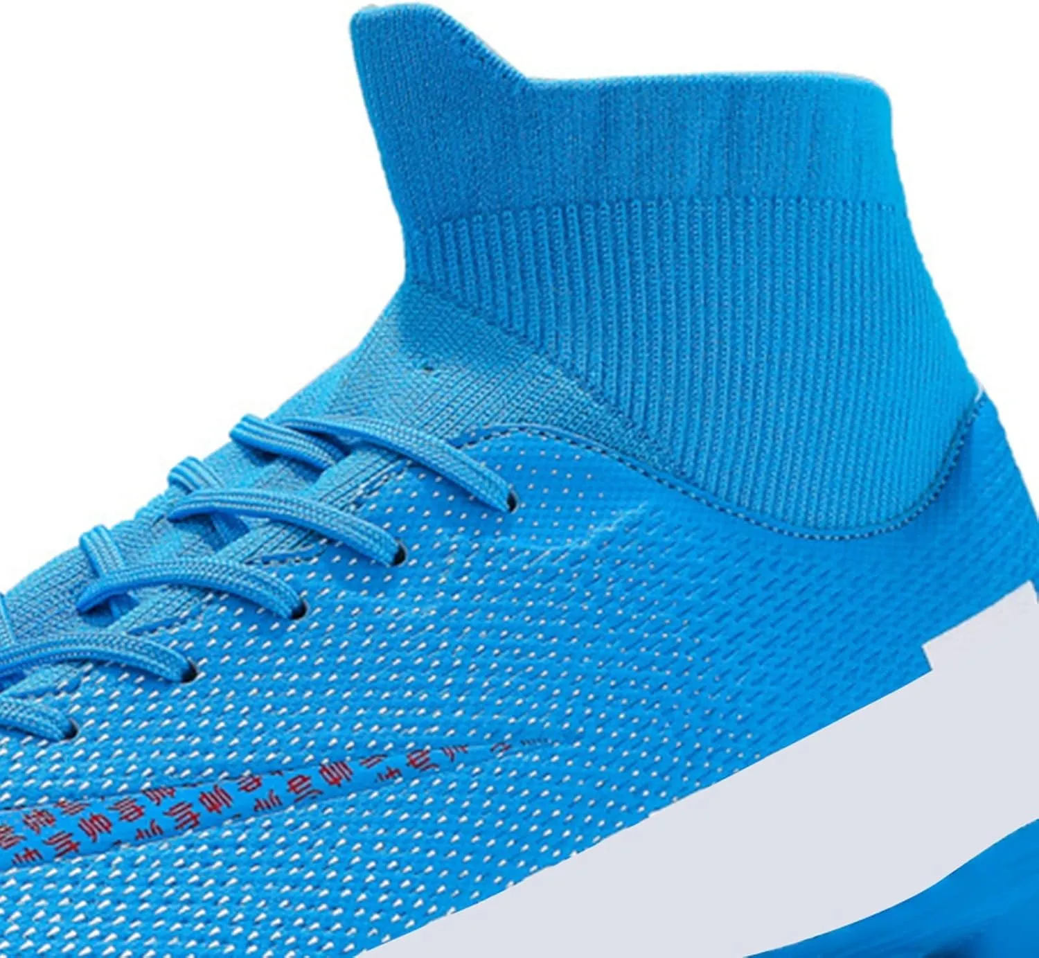 Alomejor Soccer Cleats Shoes High Elasticity Cleats Men Soccer Shoes Anti Skid Football Sneakers for Outdoor and Indoor Training