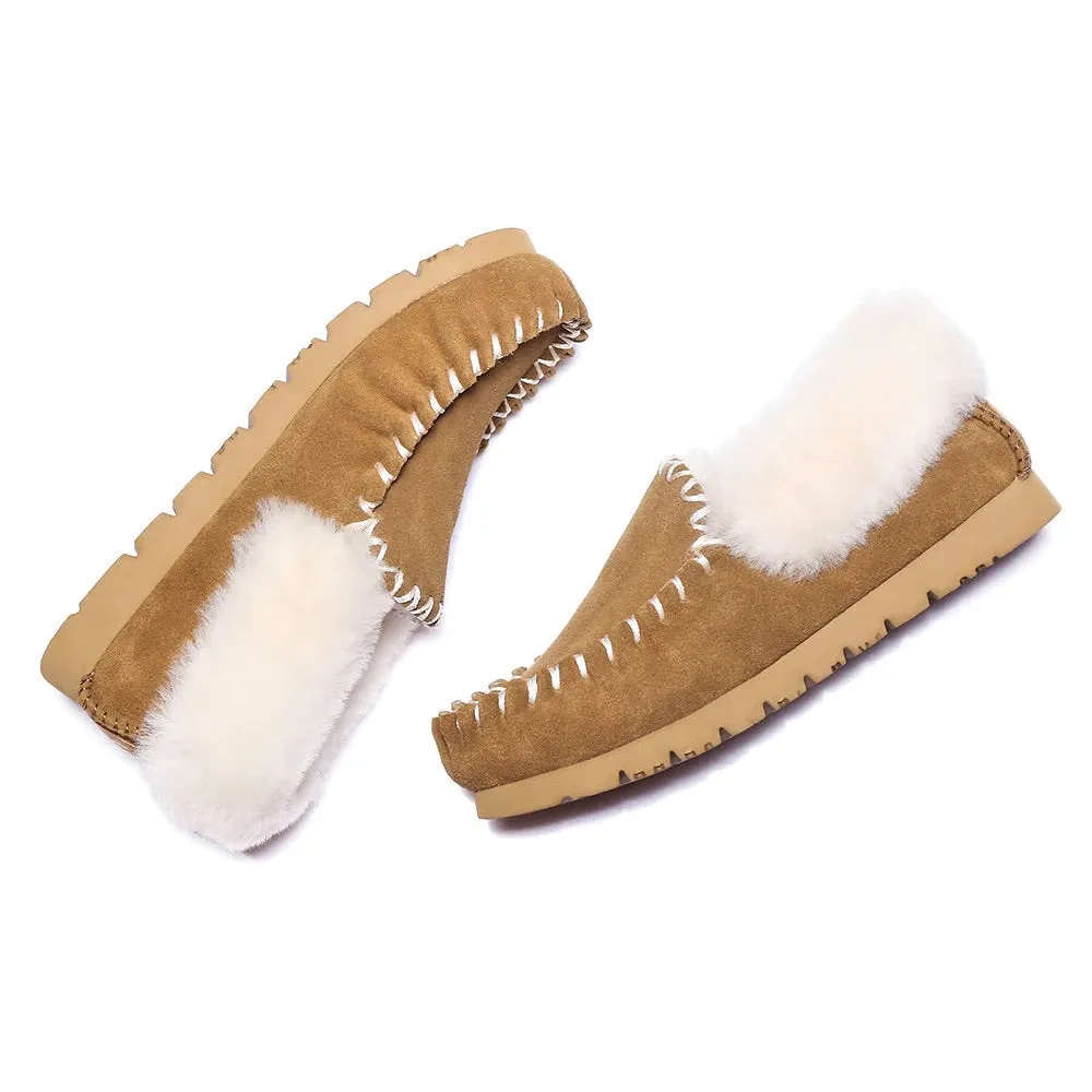 Australian Shepherd UGG MENS POPO MOCCASINS BIG SIZE #AS2024