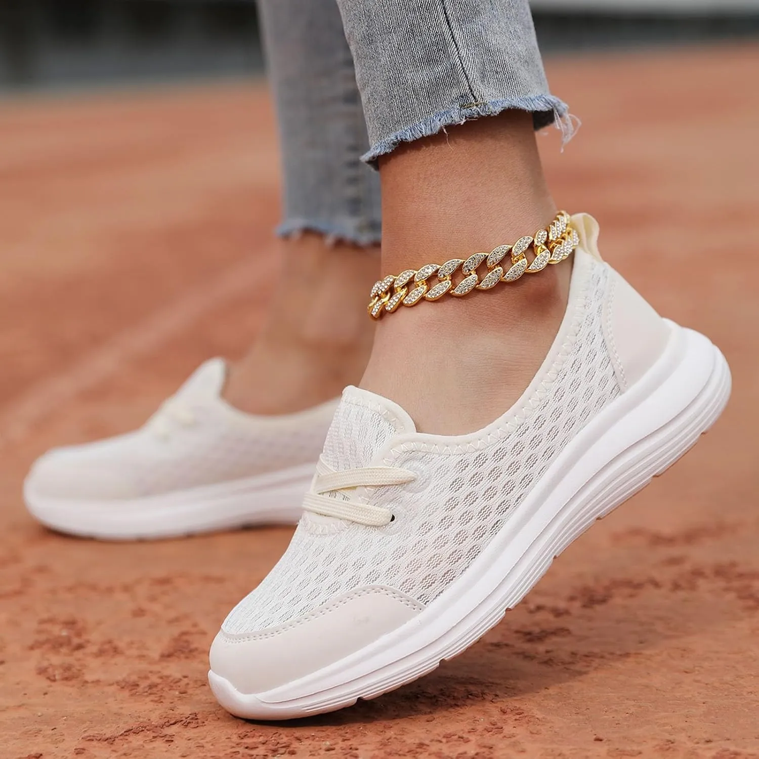Cathalem Mesh Shoes for Women Comfortable Walking Shoes Women Arch Support Orthopedic Shoes Women Orthopedic Walking Shoes