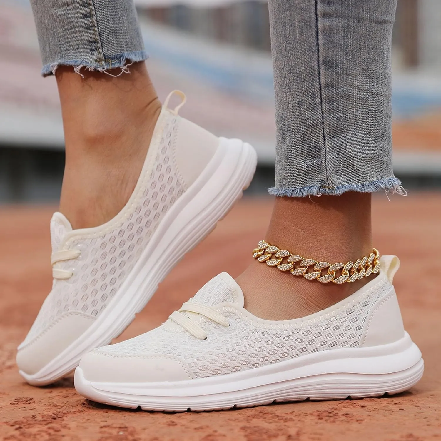 Cathalem Mesh Shoes for Women Comfortable Walking Shoes Women Arch Support Orthopedic Shoes Women Orthopedic Walking Shoes