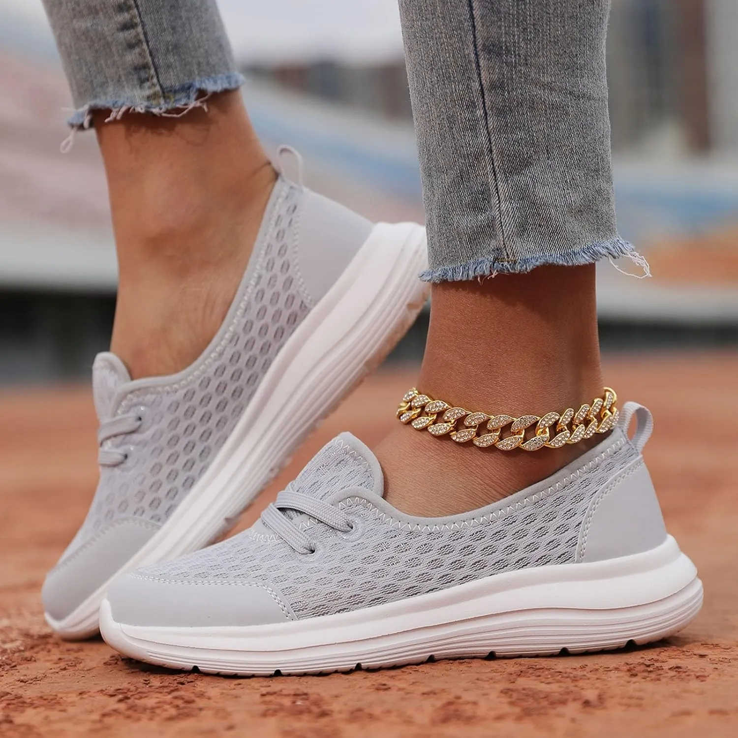 Cathalem Mesh Shoes Women Comfortable Walking Shoes Women Arch Support Orthopedic Shoes for Women Walking Shoes for Women