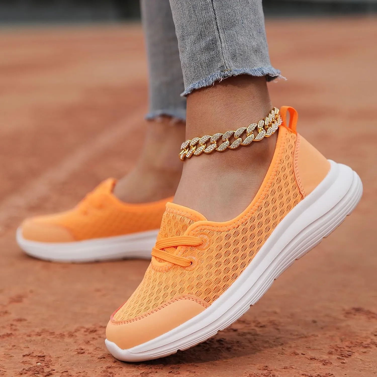 Cathalem Mesh Shoes Women Comfortable Walking Shoes Women Arch Support Orthopedic Shoes for Women Walking Shoes for Women