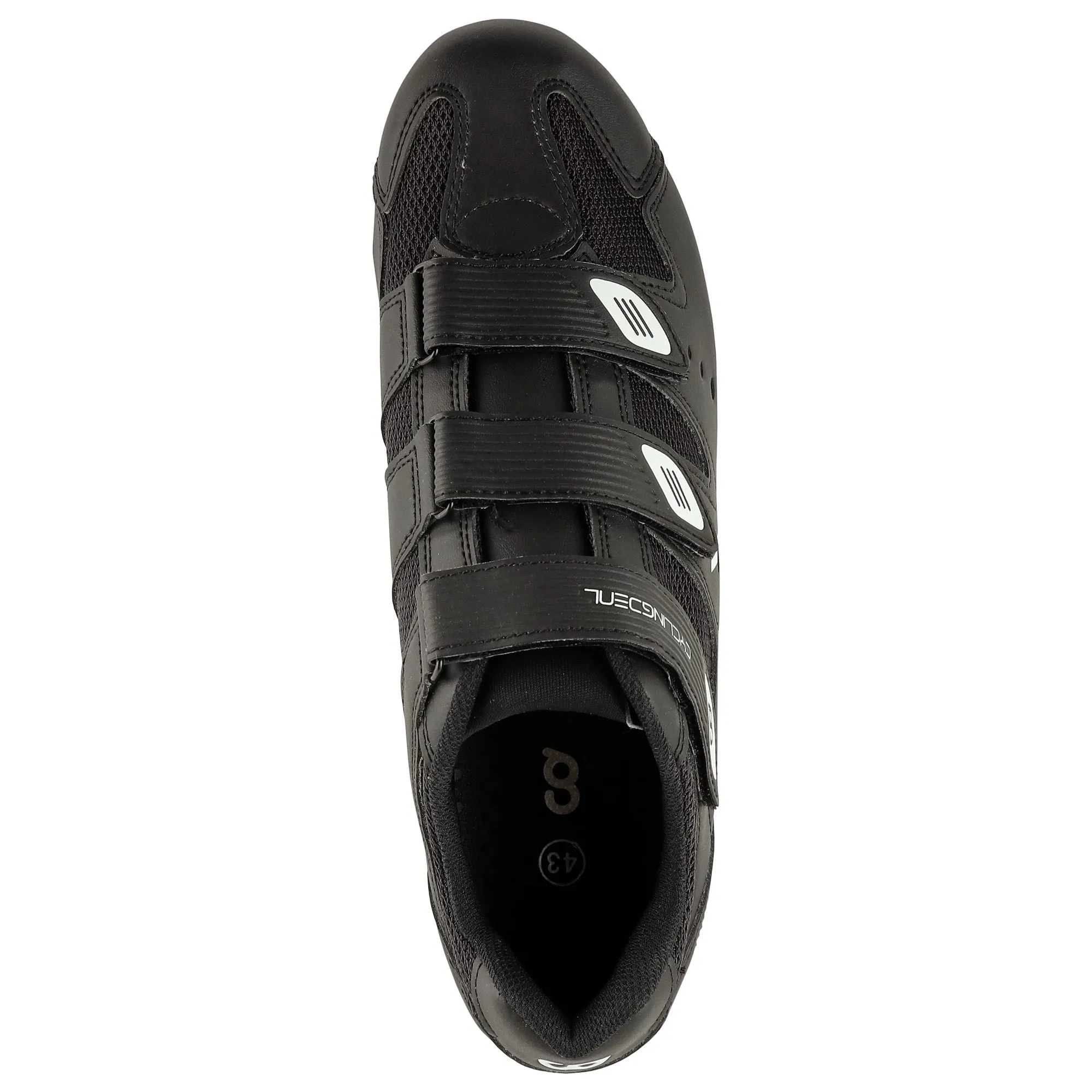 CyclingDeal Bicycle Road Bike Universal Cleat Mount Men's Cycling Shoes with 9-Degree Floating Look ARC Delta Compatible Cleats Compatible with Peloton Indoor Bikes Pedals