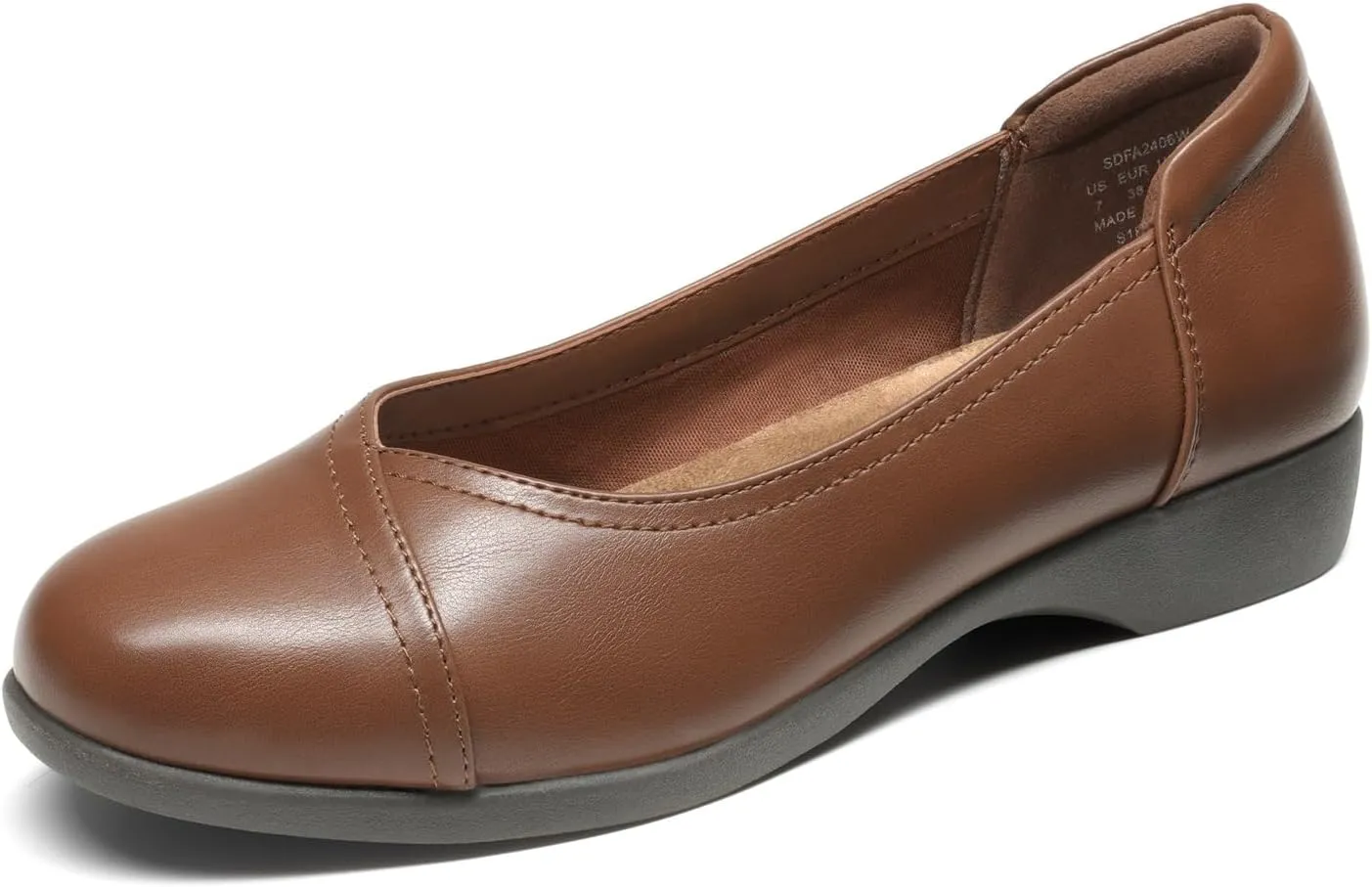 DREAM PAIRS Women's Sdfa2406w Ballet Flats