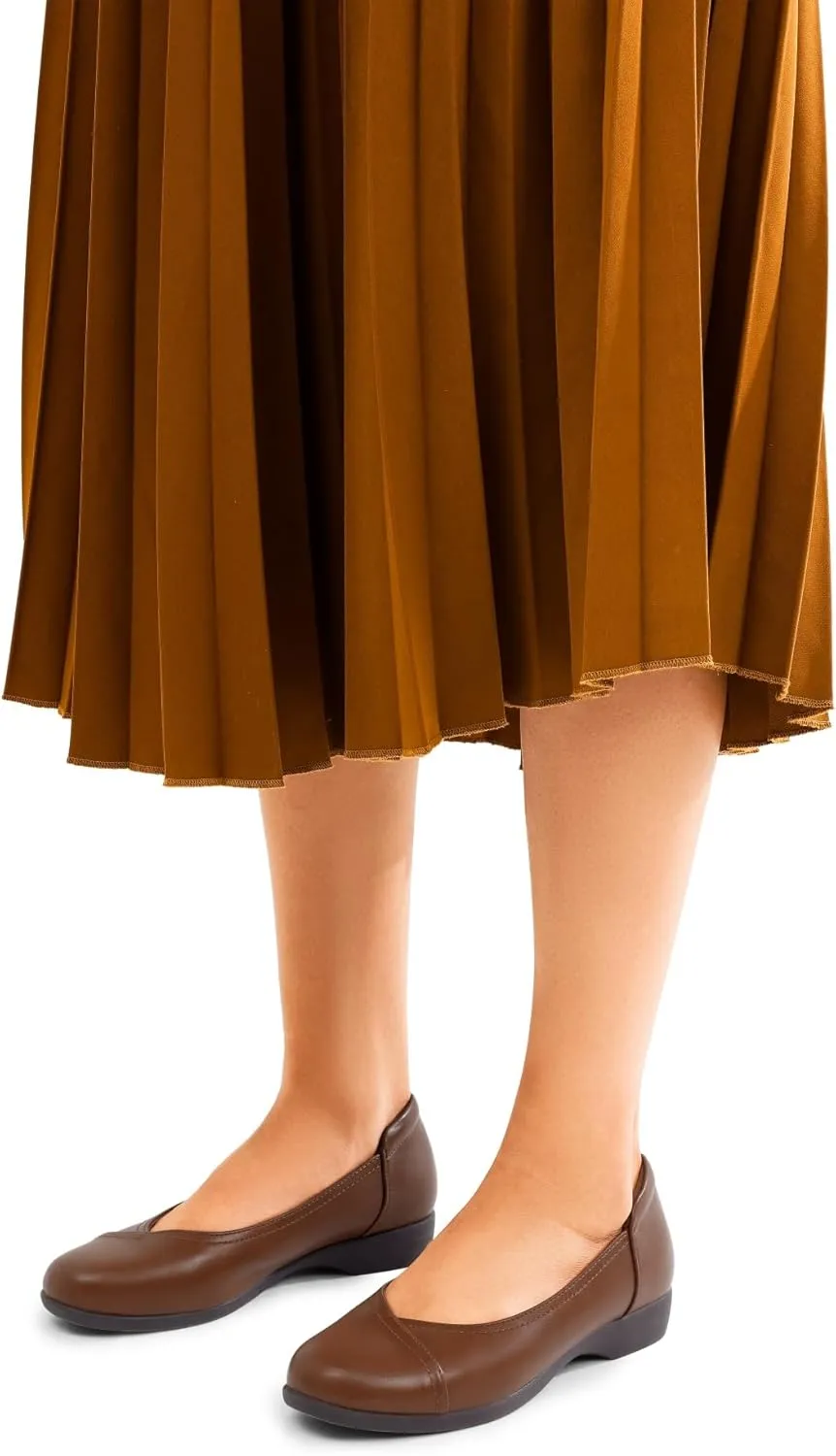 DREAM PAIRS Women's Sdfa2406w Ballet Flats