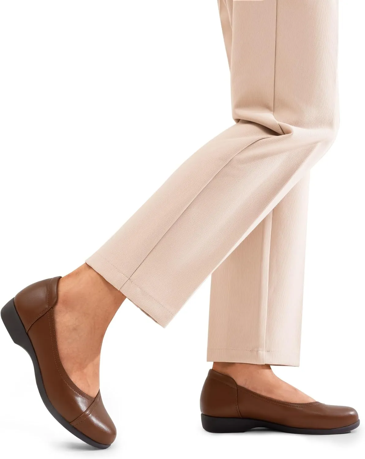 DREAM PAIRS Women's Sdfa2406w Ballet Flats
