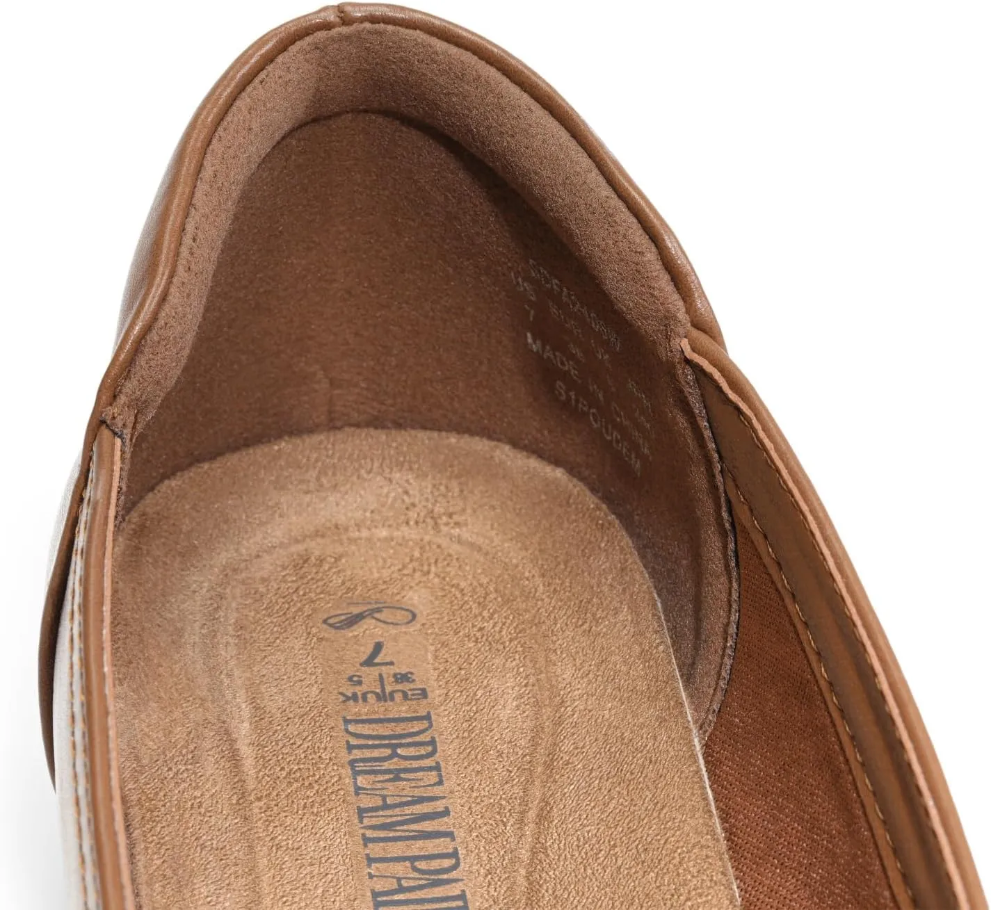 DREAM PAIRS Women's Sdfa2406w Ballet Flats