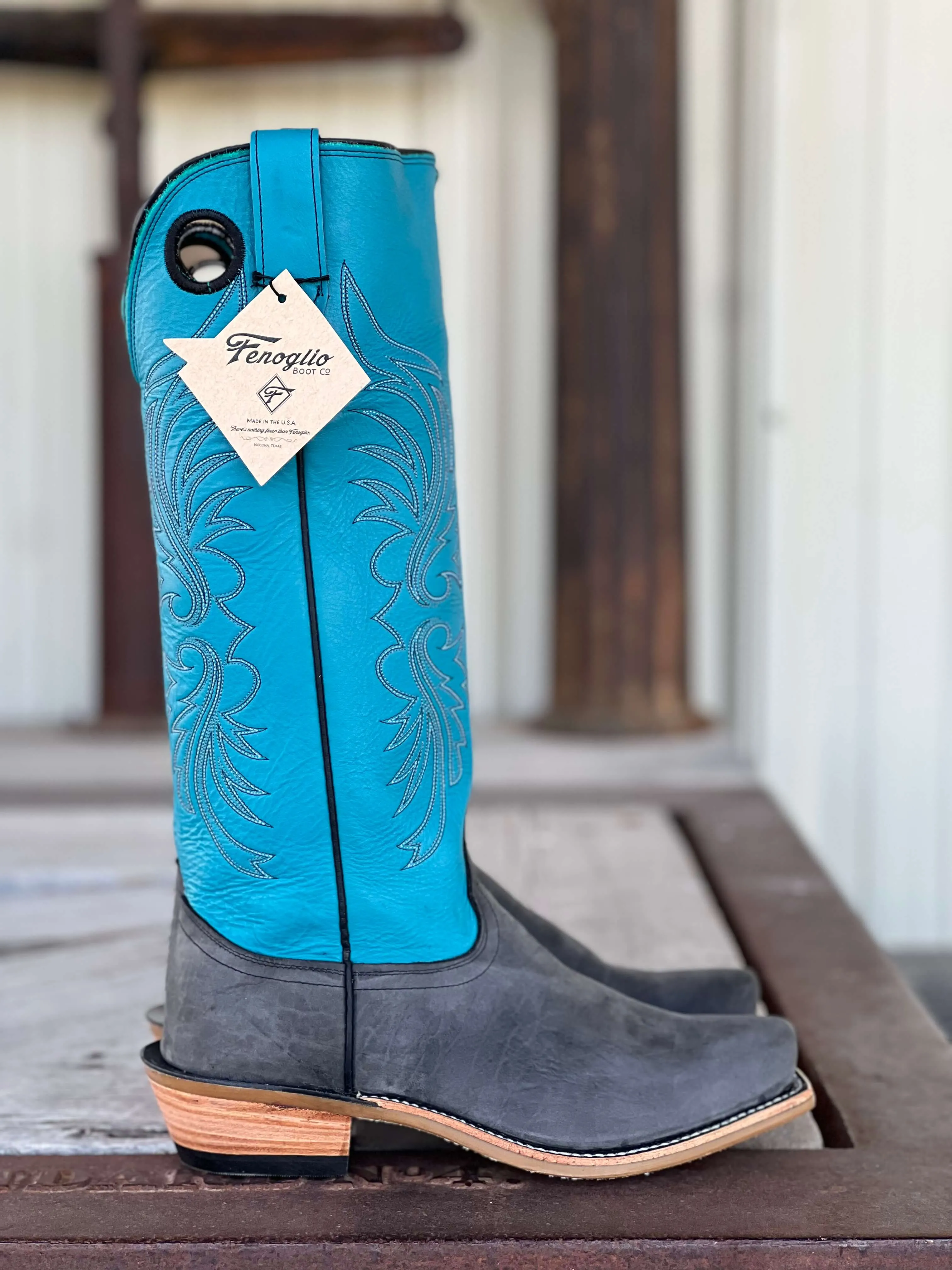 Fenoglio Boot Co. | Rugged Bullhide Tall Top Boot