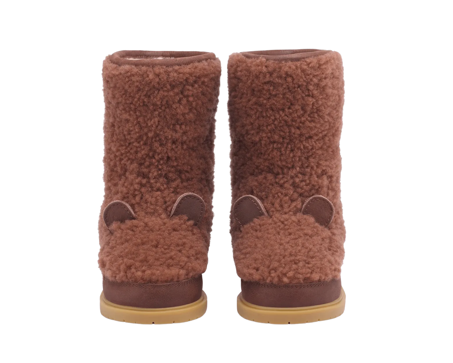 Irfi | Bear | Brown Curly Sheep Wool