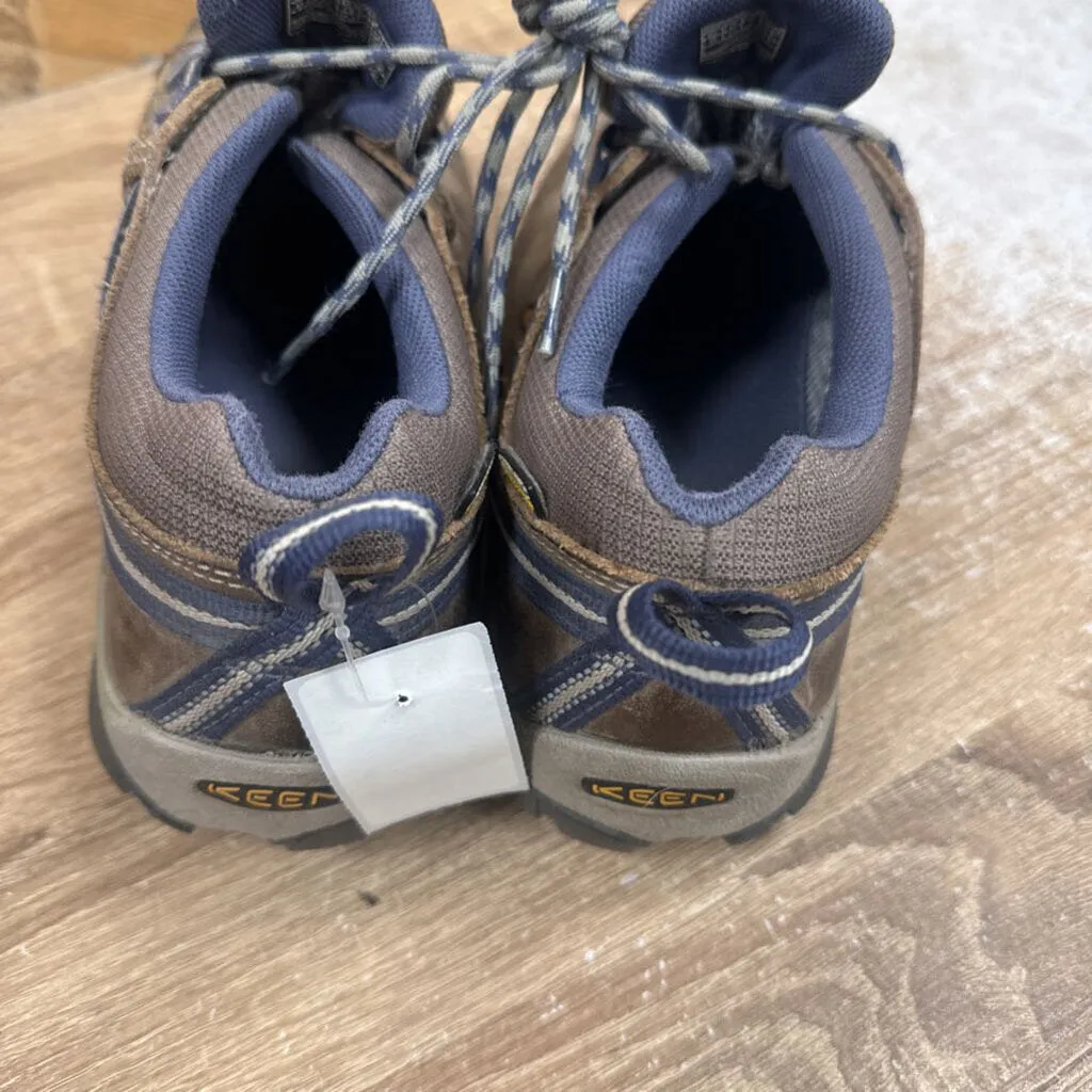 Keen Hiking Shoes: Brown-men-M9.5