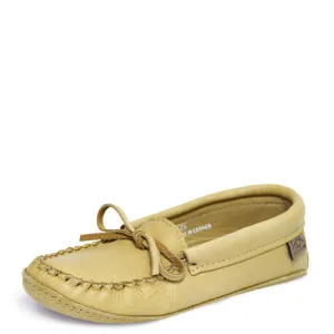 Laurentian Chief Men's Tan Padded Sole Moccasins