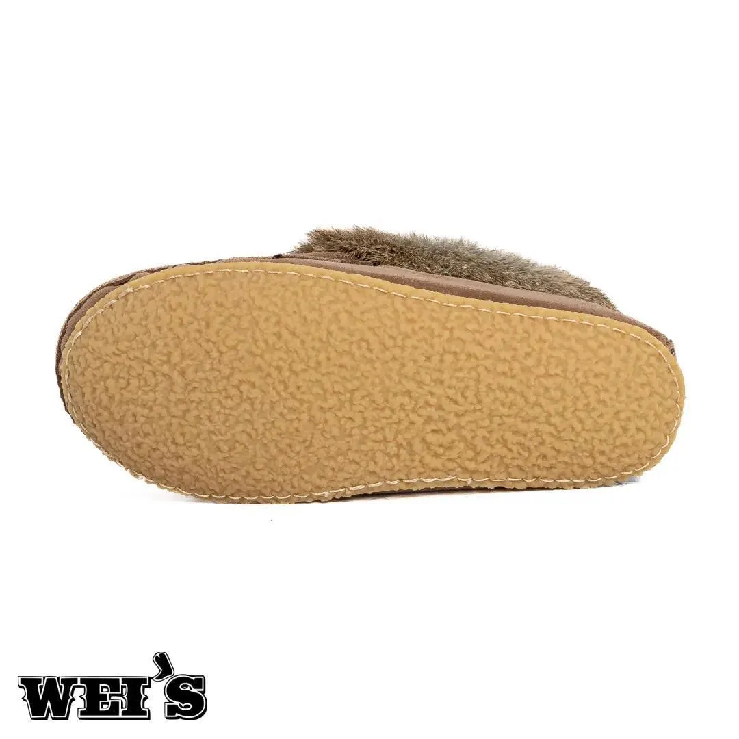 Laurentian Chief Women's Nuka, 6" Lined, Beaded Crepe Sole