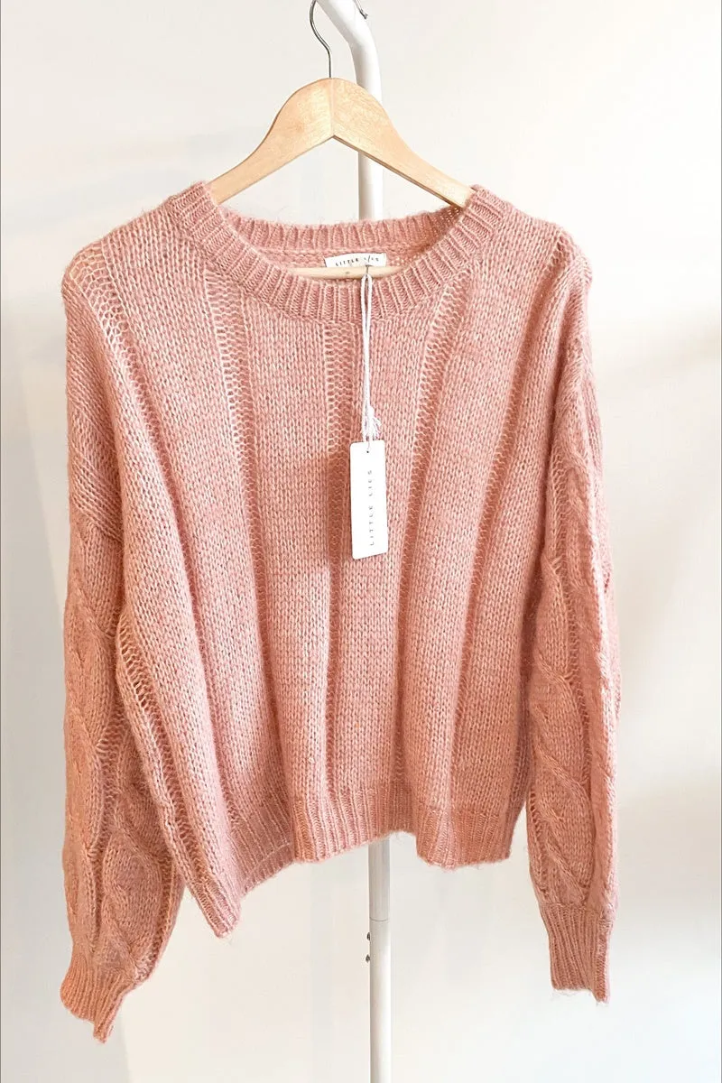 Little Lies - Emma Knit Jumper - Blush