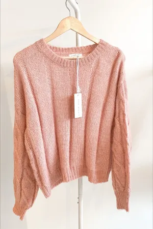Little Lies - Emma Knit Jumper - Blush