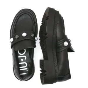 LIU JO - LOVE 37 MOCASSINO - BLACK