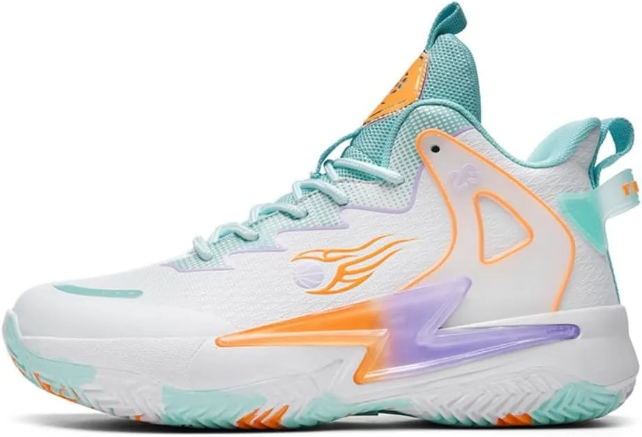 Mens Basketball Shoes Fashion High Top Running Sneakers Lightweight Sport Shoes for Athletic