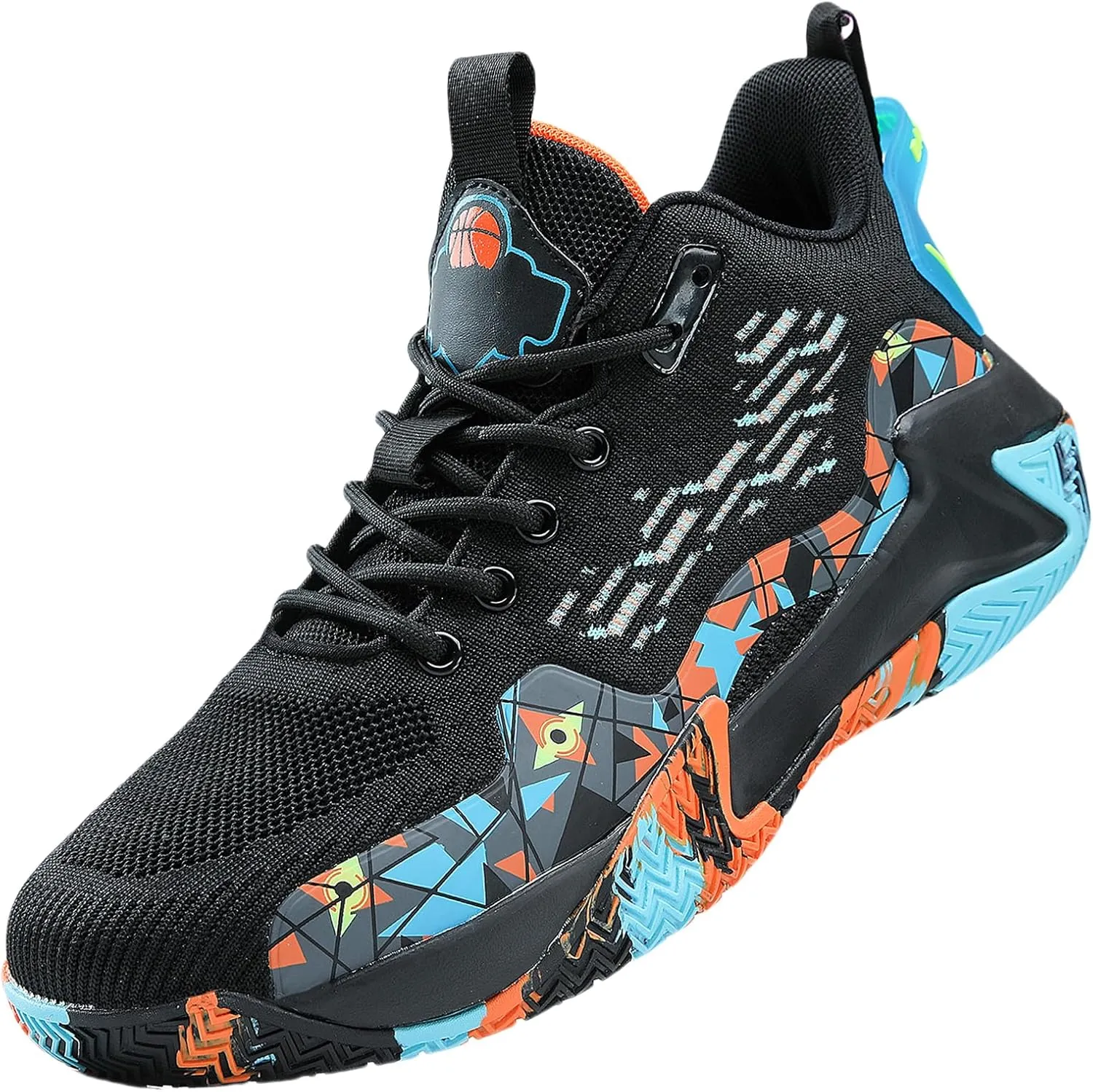 Mens Basketball Shoes Lightweight and Fashionable Colorful Outdoor Non Slip Athletic