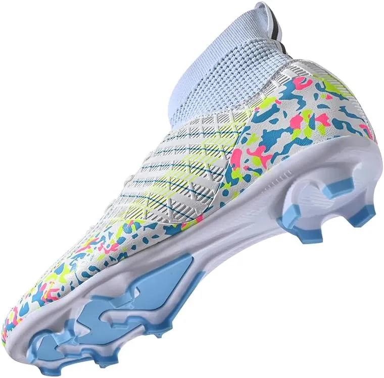 Men's Football Boots AG/FG Indoor and Outdoor Football Shoes Sports Shoes high top Breathable Football Shoes