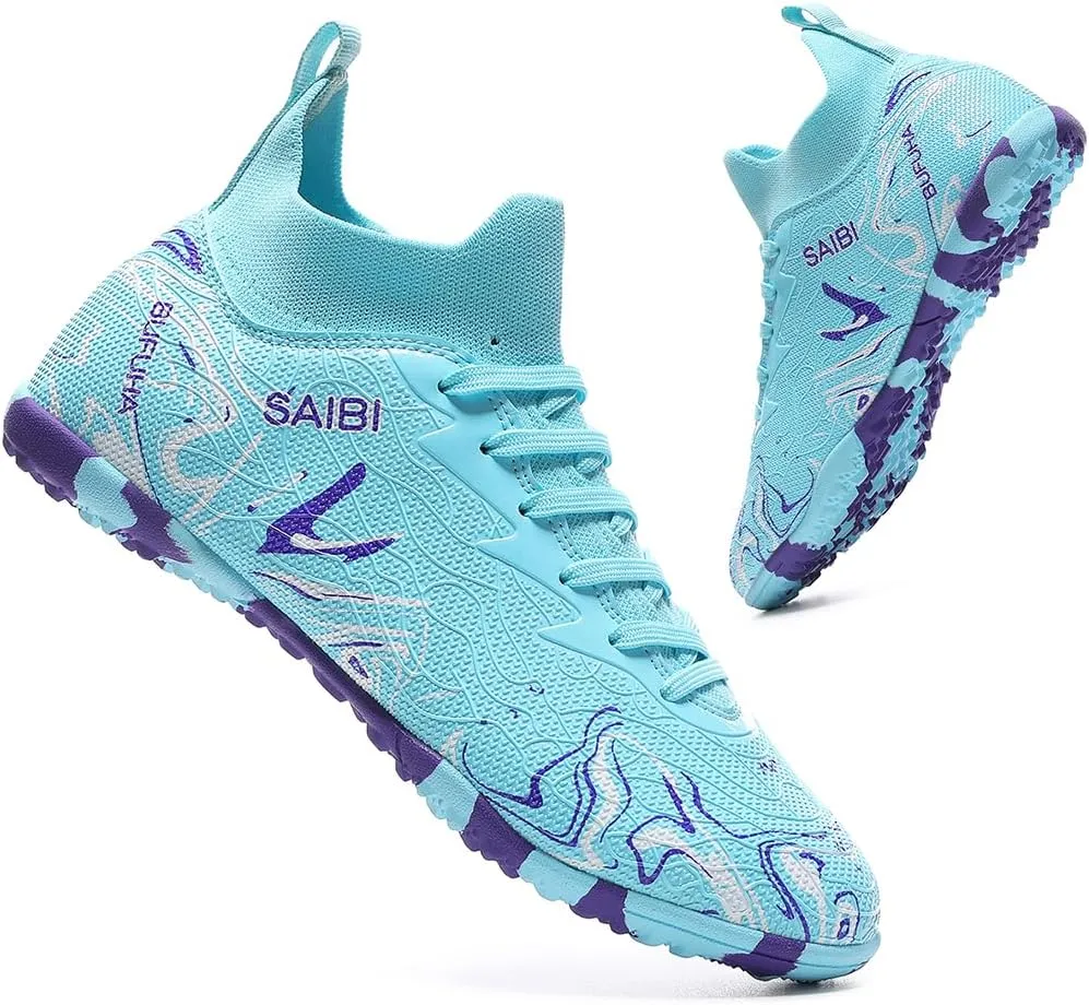 Men's high top Football Shoes, Nail, Adult Football, Lightweight Professional Sports Training Shoes