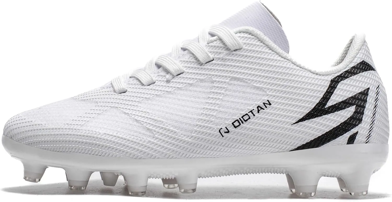 Men's Low Cut Soccer Shoes, Lightweight Outdoor Training Boots, Durable, wear-Resistant, Easy to Clean