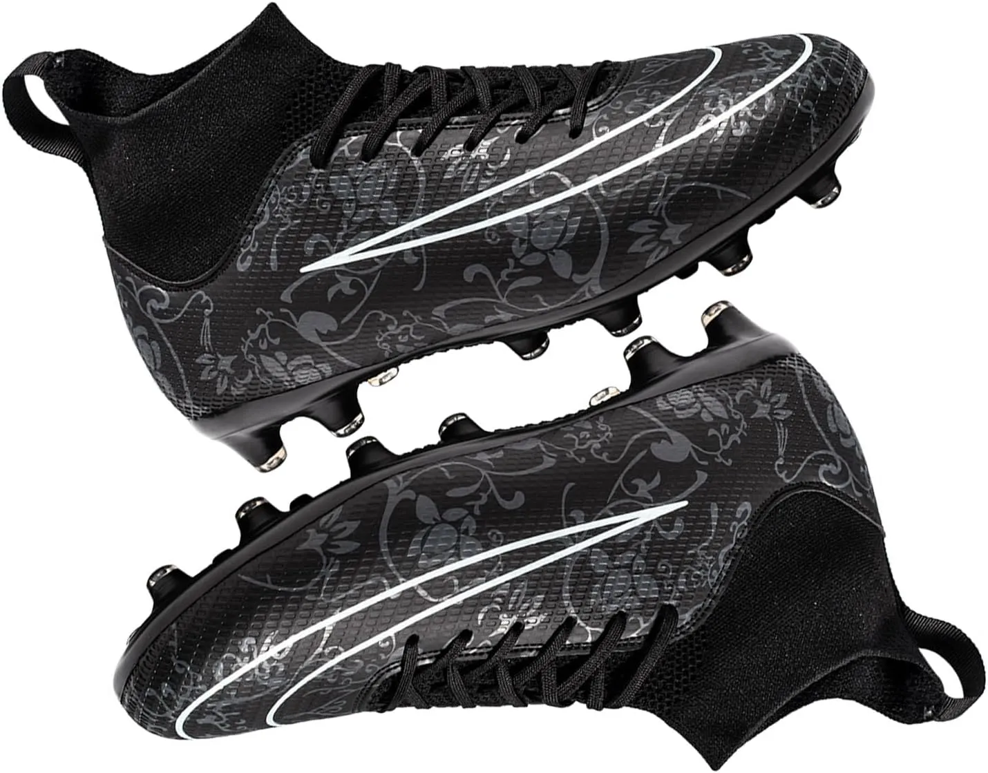 Men's Soccer Cleats Turf AG Shoes Boys Indoor Outdoor Footall Sneaker Youth Ankle Boots for Kids