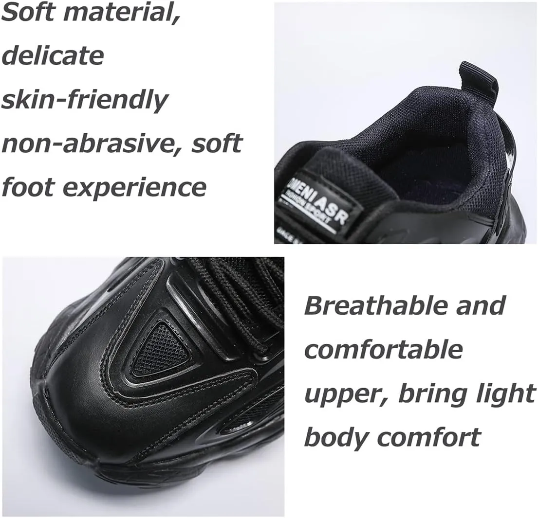 Mens Walking Shoes Lightweight Walking Sneakers Running Shoes Breathable Hiking Outdoor Sports Shoe