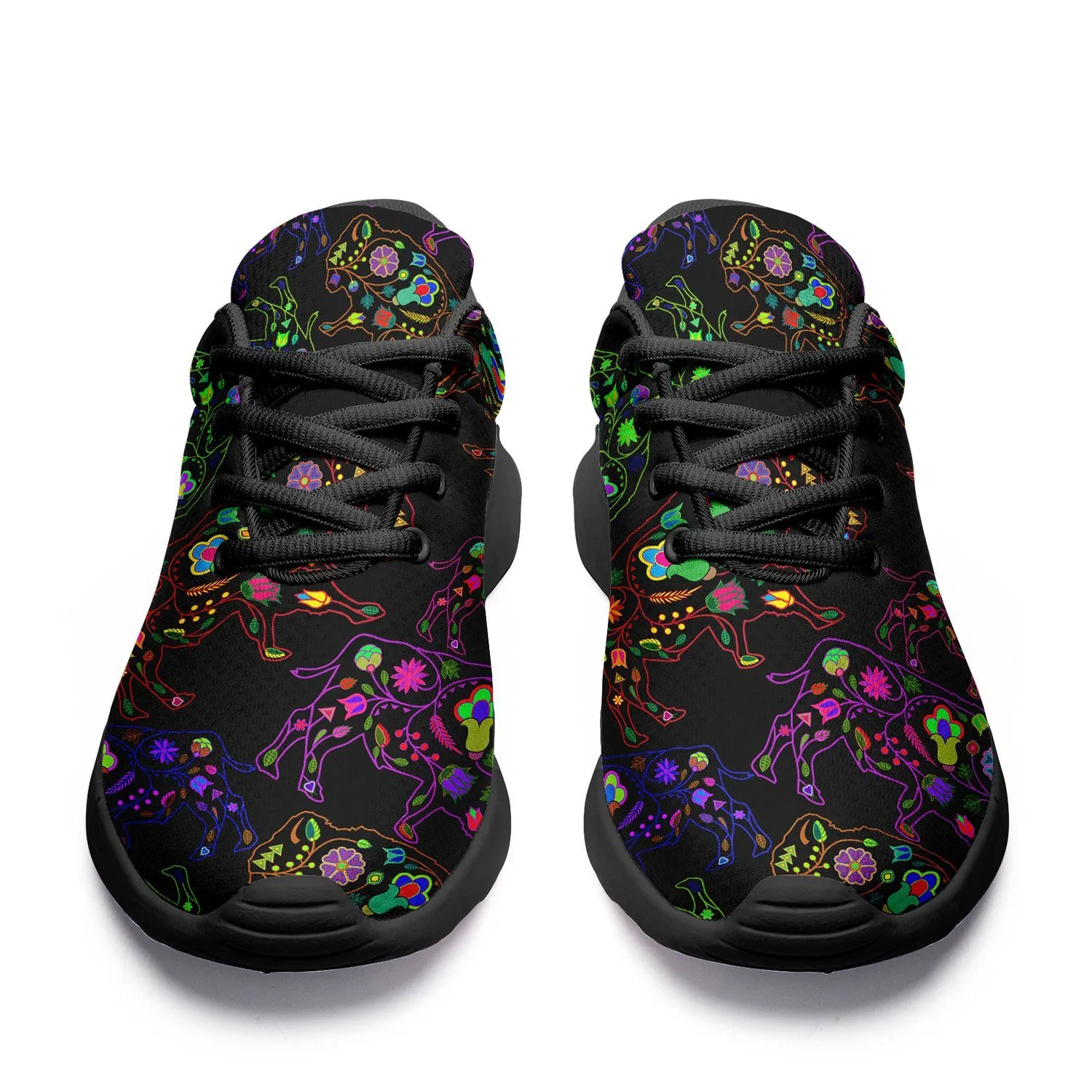 Neon Floral Buffalos Ikkaayi