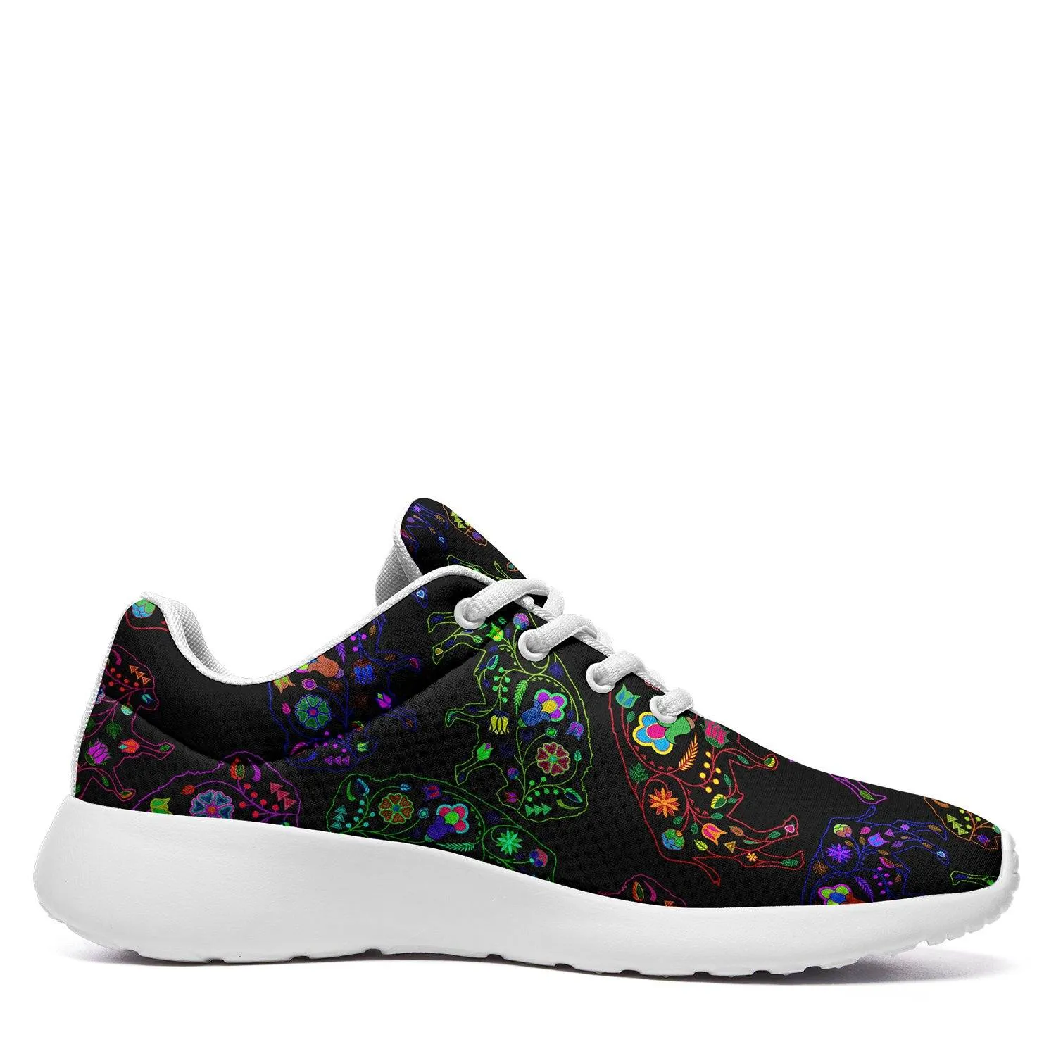 Neon Floral Buffalos Ikkaayi