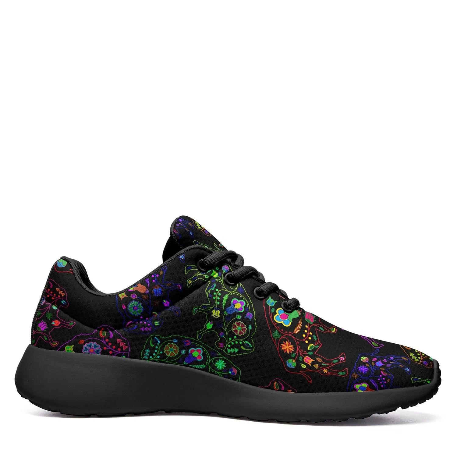 Neon Floral Buffalos Ikkaayi