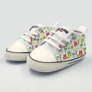 Owl Print Baby Bump Shoes