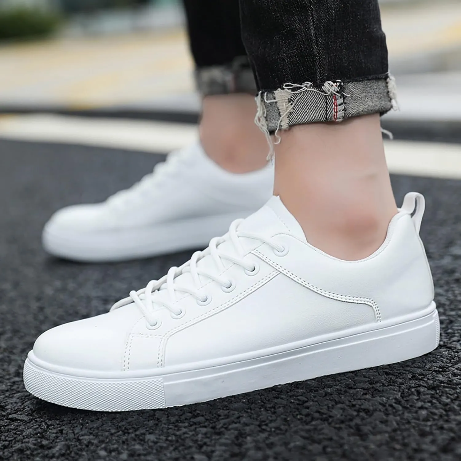 Platform High Top Sneakers for Women Fashion Black Walking Shoes Women Arch Support Womens Shoes Dressy Casual with Jeans Extra Wide Women Walking Sneakers Size 8 X Wide Zapatos OrtopDicos De Mujer
