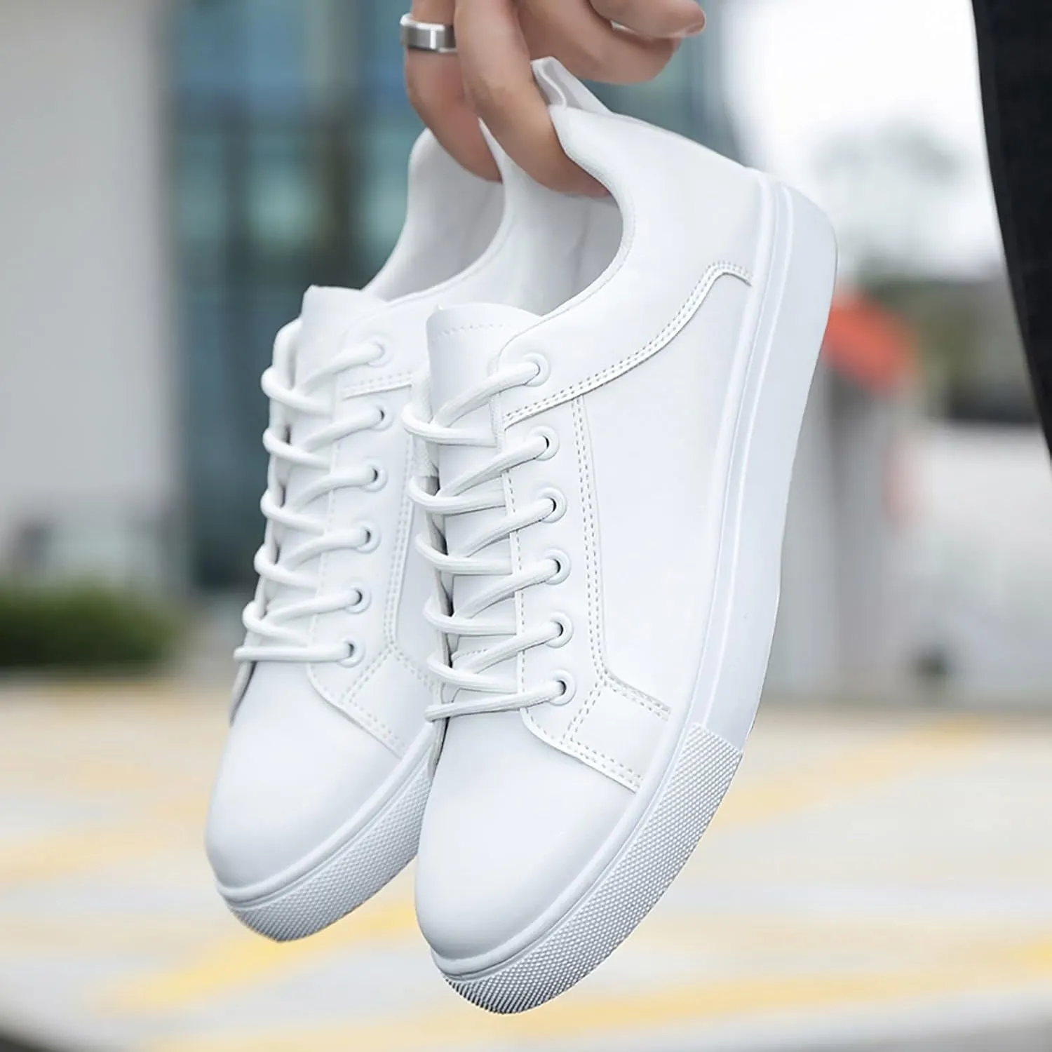 Platform High Top Sneakers for Women Fashion Black Walking Shoes Women Arch Support Womens Shoes Dressy Casual with Jeans Extra Wide Women Walking Sneakers Size 8 X Wide Zapatos OrtopDicos De Mujer