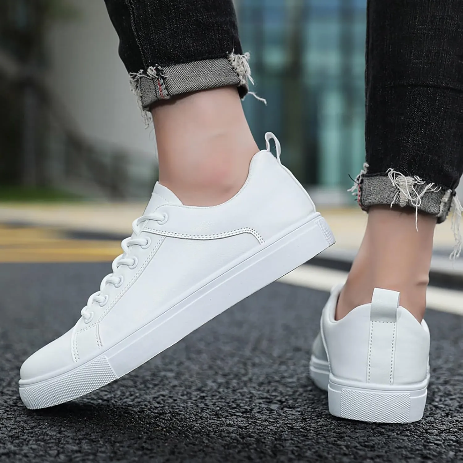 Platform High Top Sneakers for Women Fashion Black Walking Shoes Women Arch Support Womens Shoes Dressy Casual with Jeans Extra Wide Women Walking Sneakers Size 8 X Wide Zapatos OrtopDicos De Mujer
