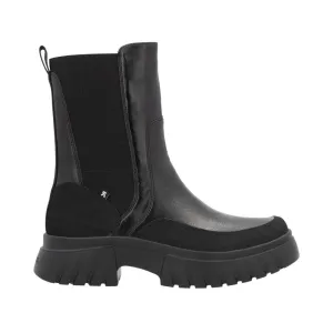 Rieker Womens Biker Boot W1872-01 Black