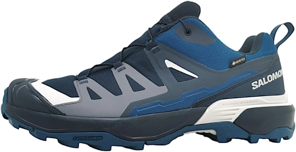 SALOMON, Men's Trekking Shoes, Grey Blue
