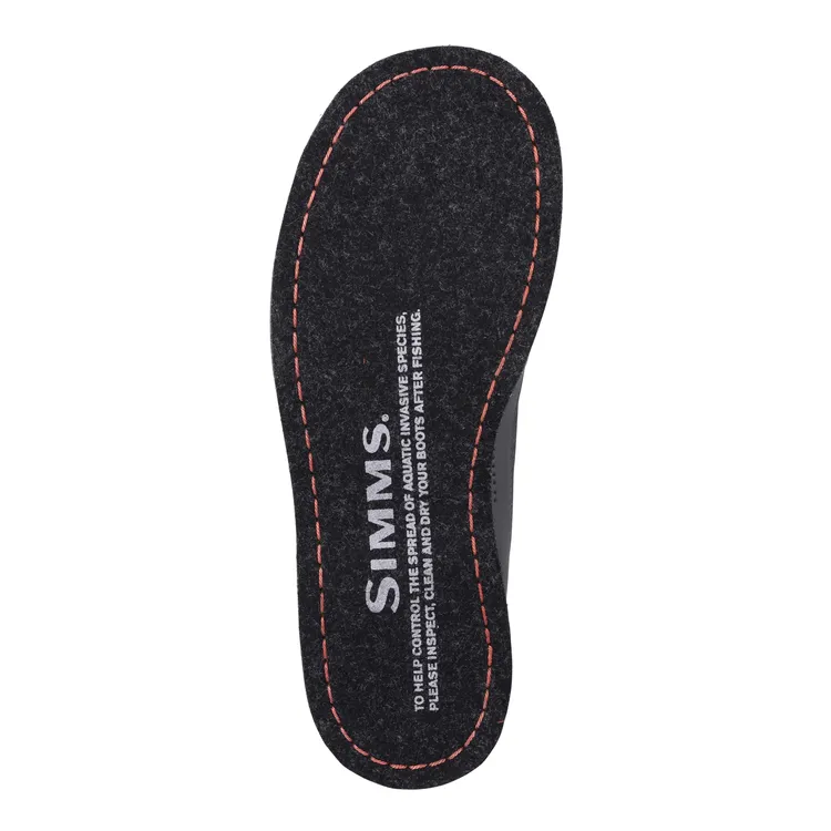 Simms Tributary Boot Felt Sole - Basalt