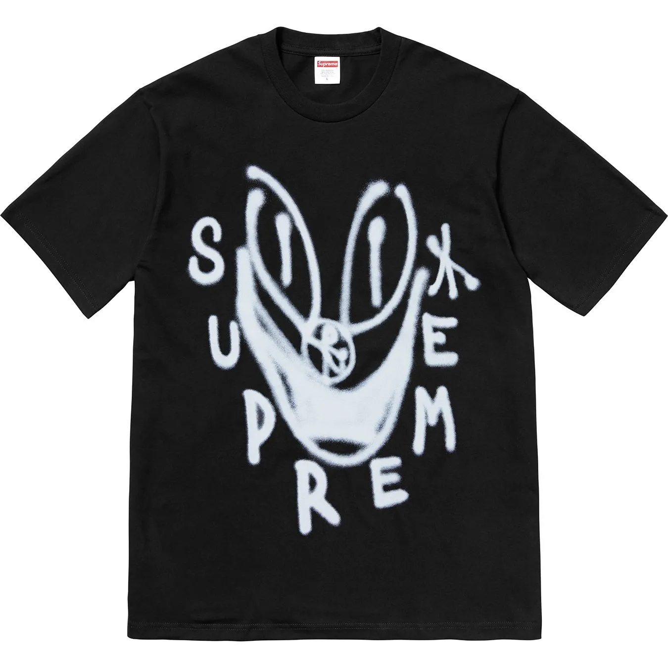 Supreme Smile Tee Black