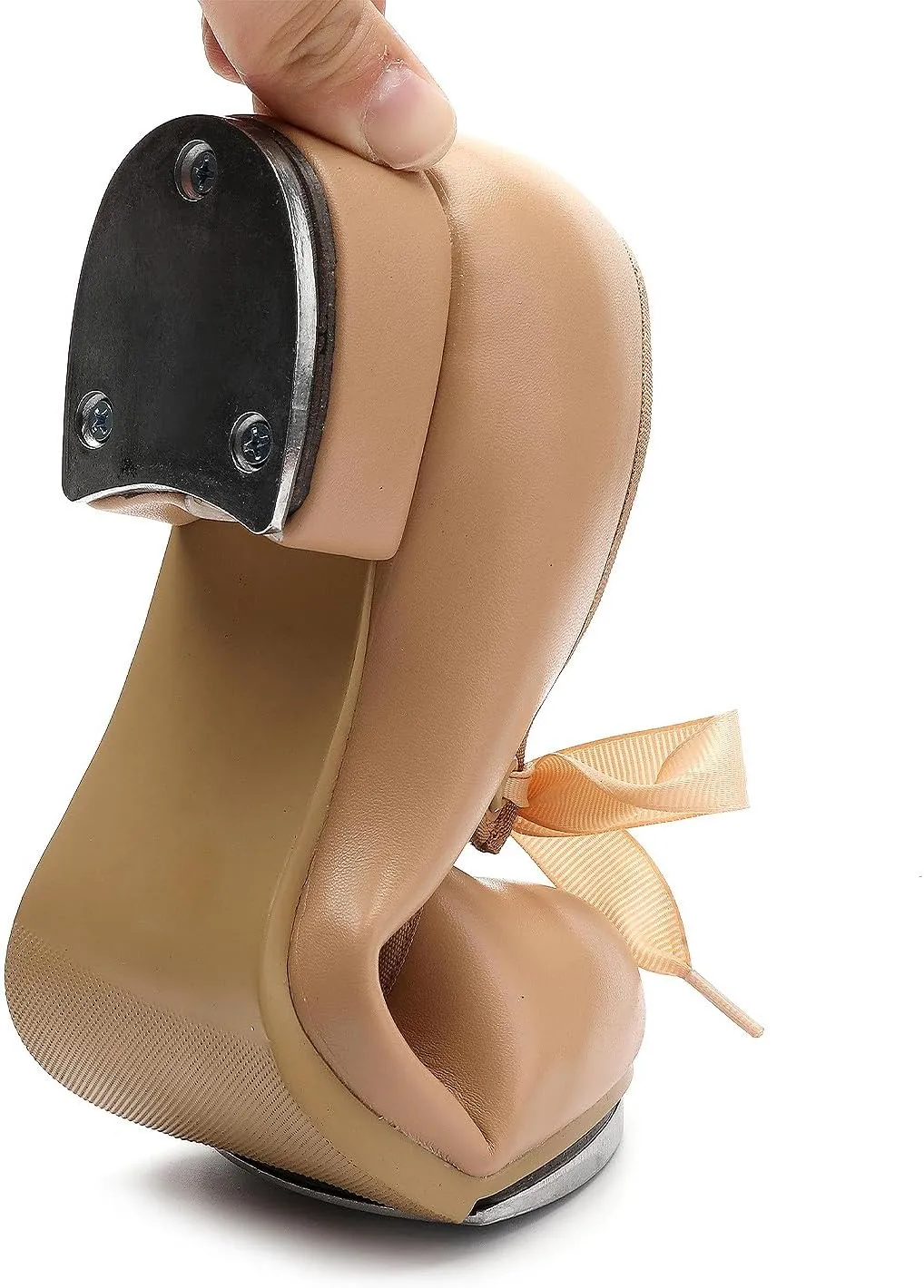 SWDZM PU Leather Tap Shoes for Girls Boys Lace-up Mary Jane Tap Shoes for Beginners