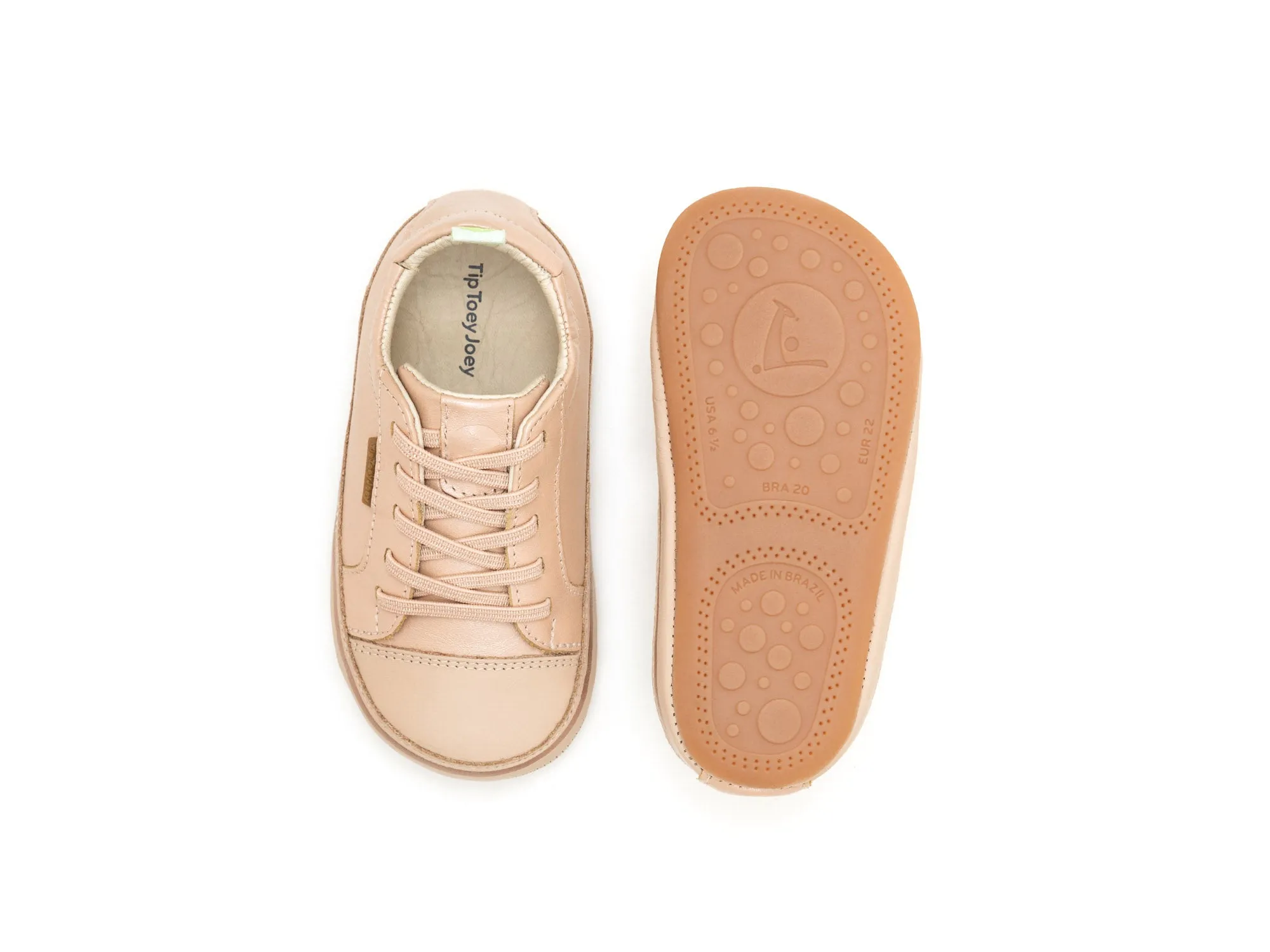 Tip Toey Joey Girl's Funky Sneakers, Pink Pearl/Yogurt