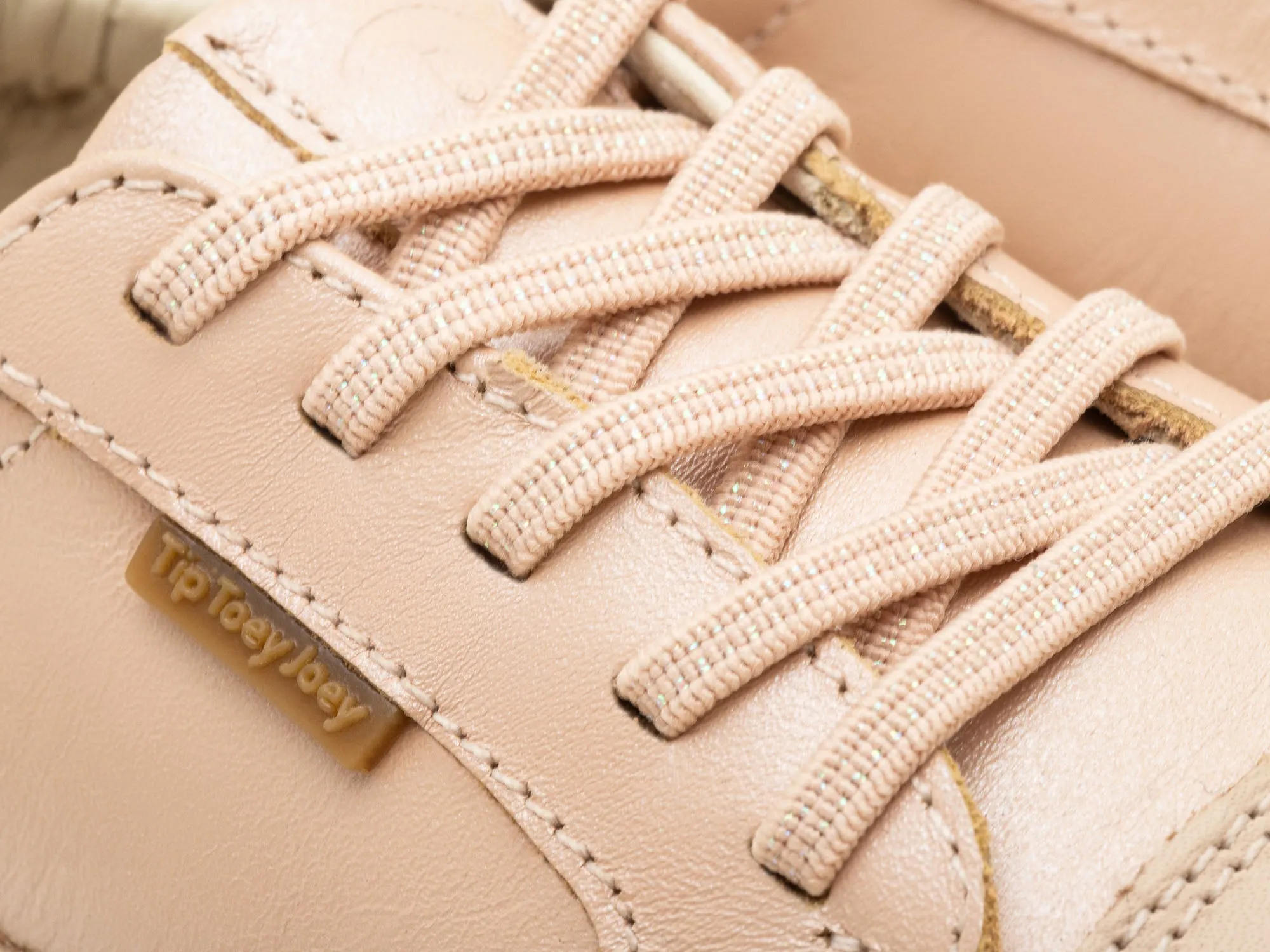Tip Toey Joey Girl's Funky Sneakers, Pink Pearl/Yogurt