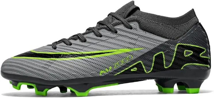 Unisex - Adult Hard Ground Football Shoes Pink and Black Football Shoes Size 36-45 for Best Performance