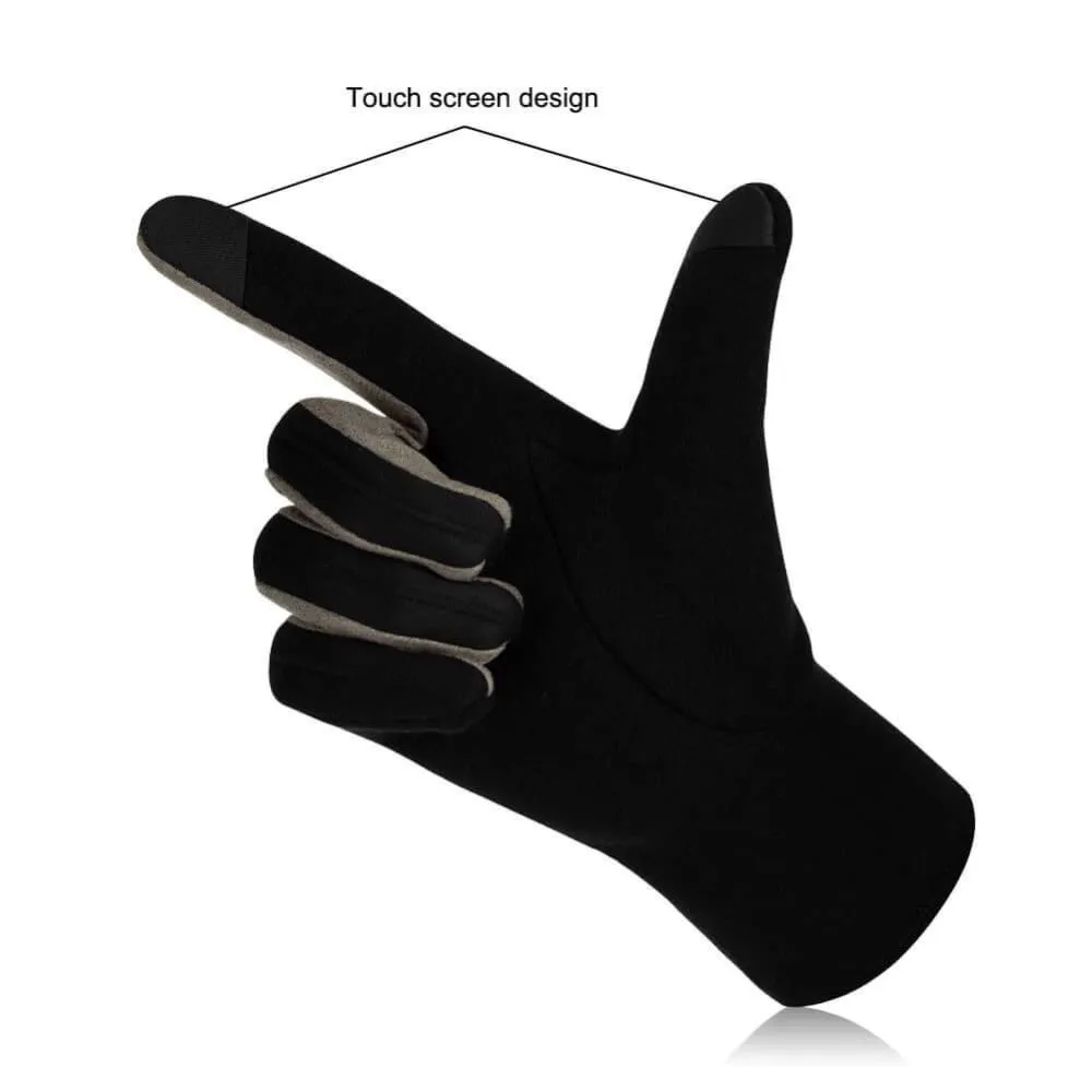 Vbiger Women Winter Warm Gloves Touch Screen Gloves Casual Gloves with Lovely Bowknot, Black