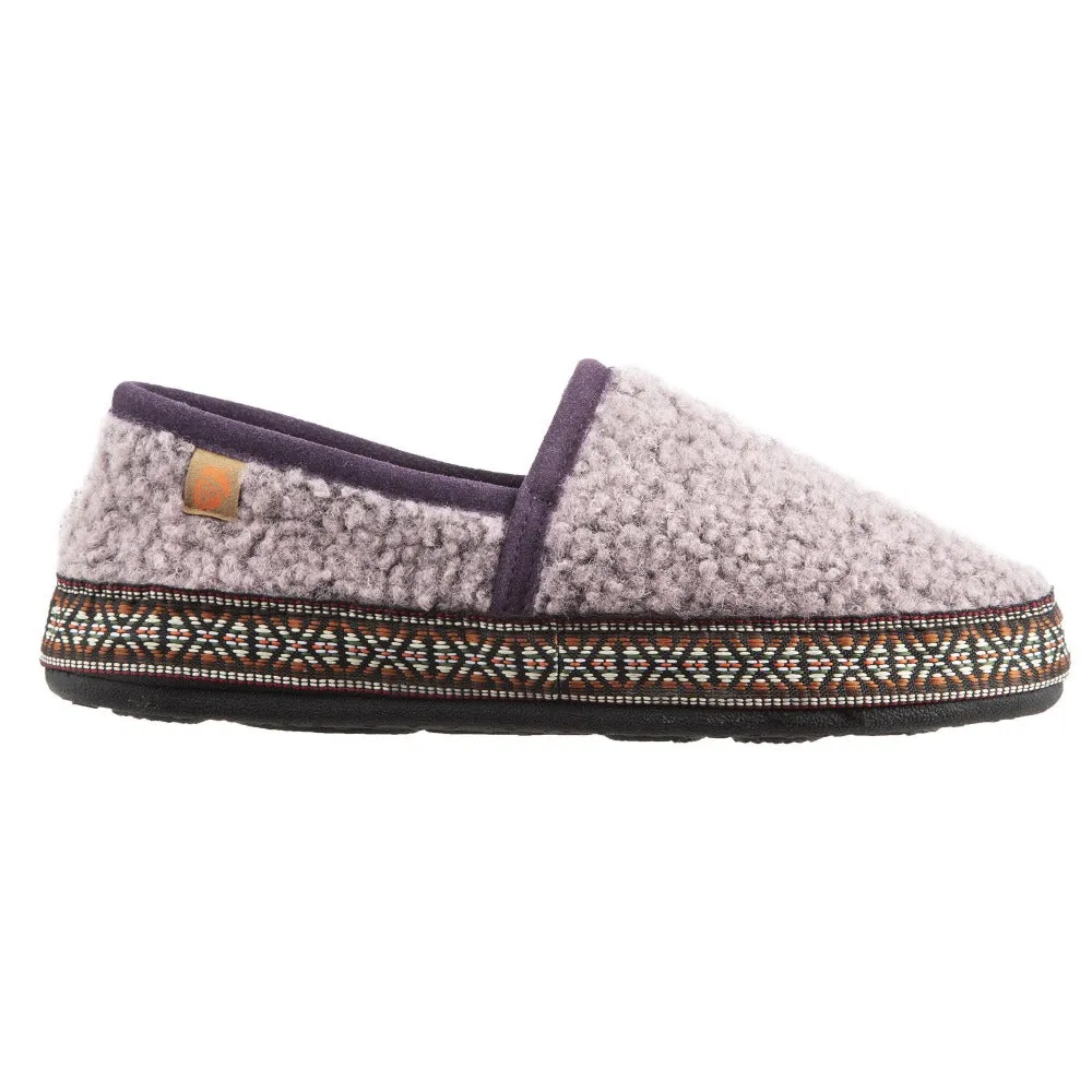 Women’s Woven Trim Moccasins