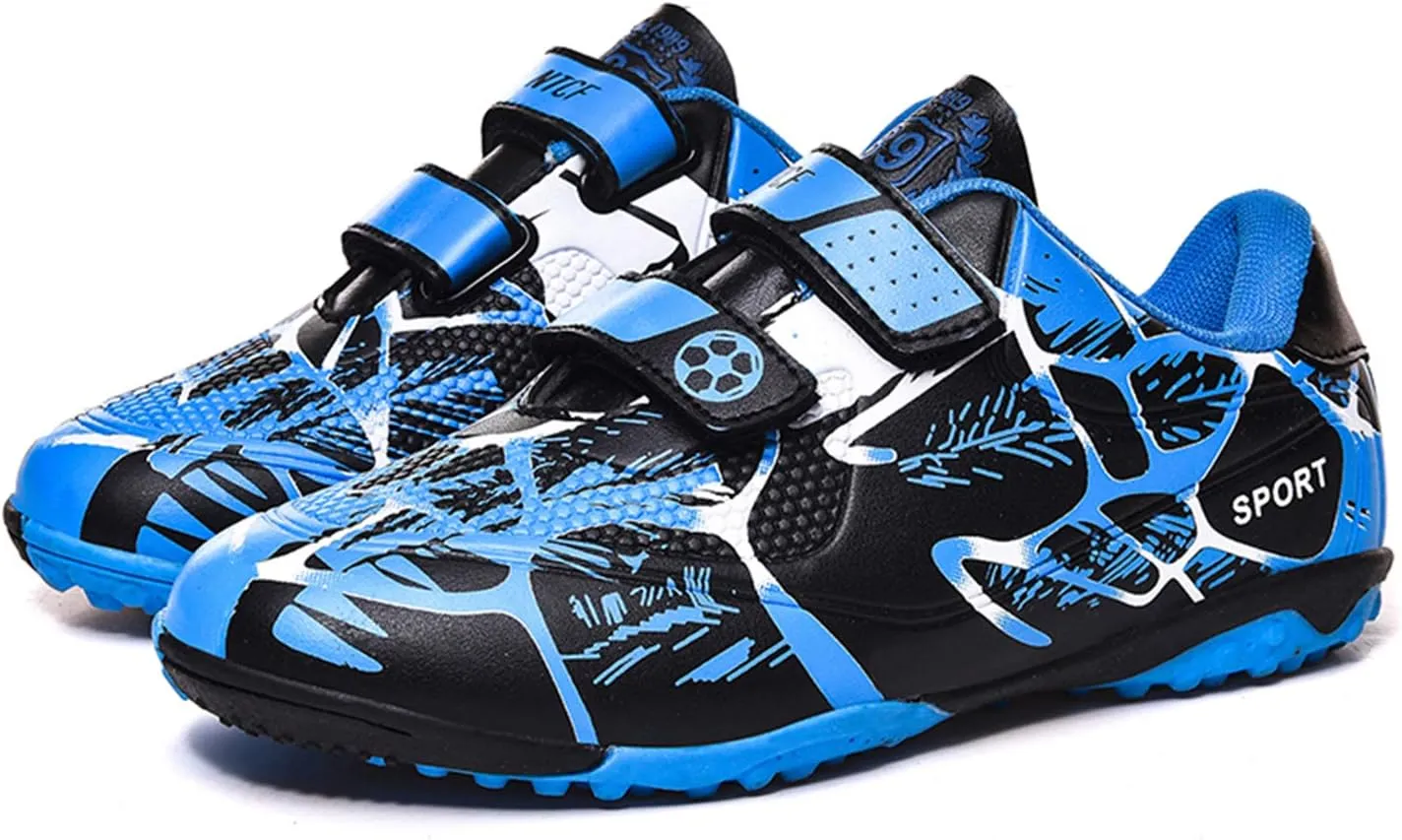 YUKTOPA Kids Men's Soccer Cleats Athletic Shoes Ground Football Profession Training Boots(Little Kid/Big Kid/Men)