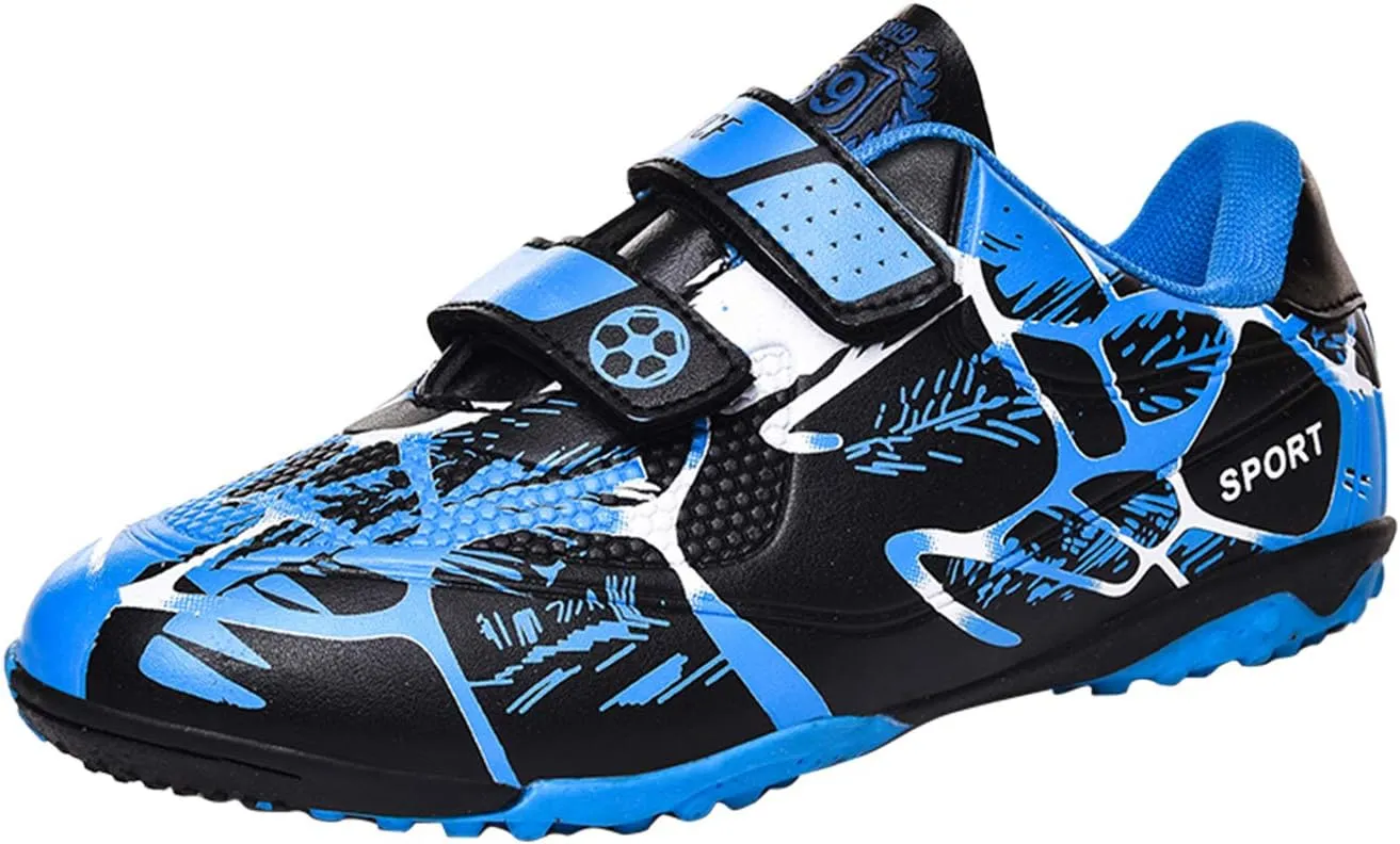 YUKTOPA Kids Men's Soccer Cleats Athletic Shoes Ground Football Profession Training Boots(Little Kid/Big Kid/Men)